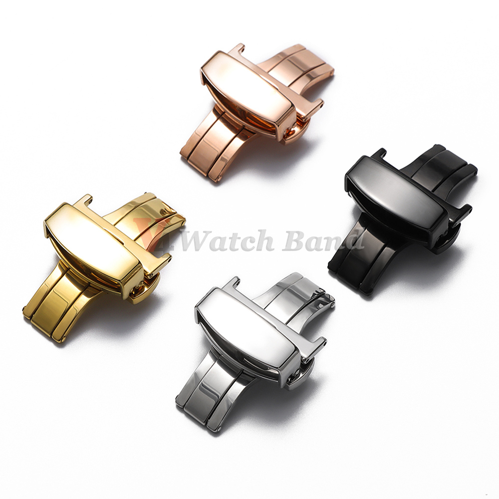 สายนาฬิกาสแตนเลสสตีล ขนาด 18 ม - Butterfly Clasp Deployant บทวิจารณ์และราคา