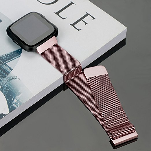 Milanese ตาข่ายสําหรับ Fitbit  - Mesh Strap Metal บทวิจารณ์และราคา