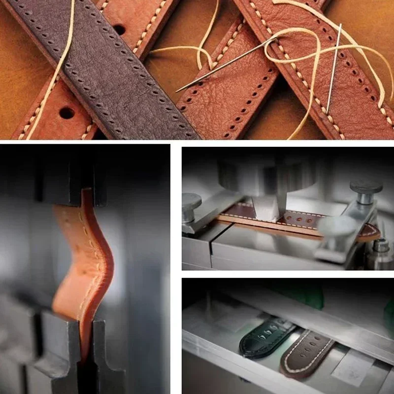 20 มม.22 มม.นาฬิกา QUICK RELEA - Leather Strap Quick Release บทวิจารณ์และราคา