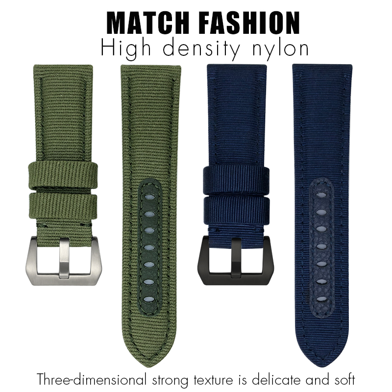 สำหรับ Panerai 24มม. สายนาฬิกา - Canvas Strap Watch บทวิจารณ์และราคา