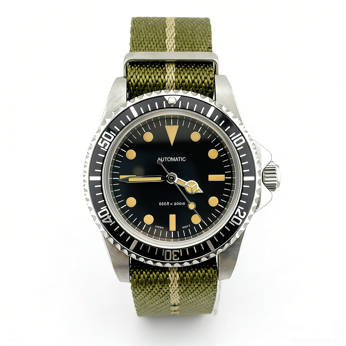 นาฬิกาดำน้ำเรโทรขนาด 39.5 มม.  - Tropic Strap Vintage บทวิจารณ์และราคา