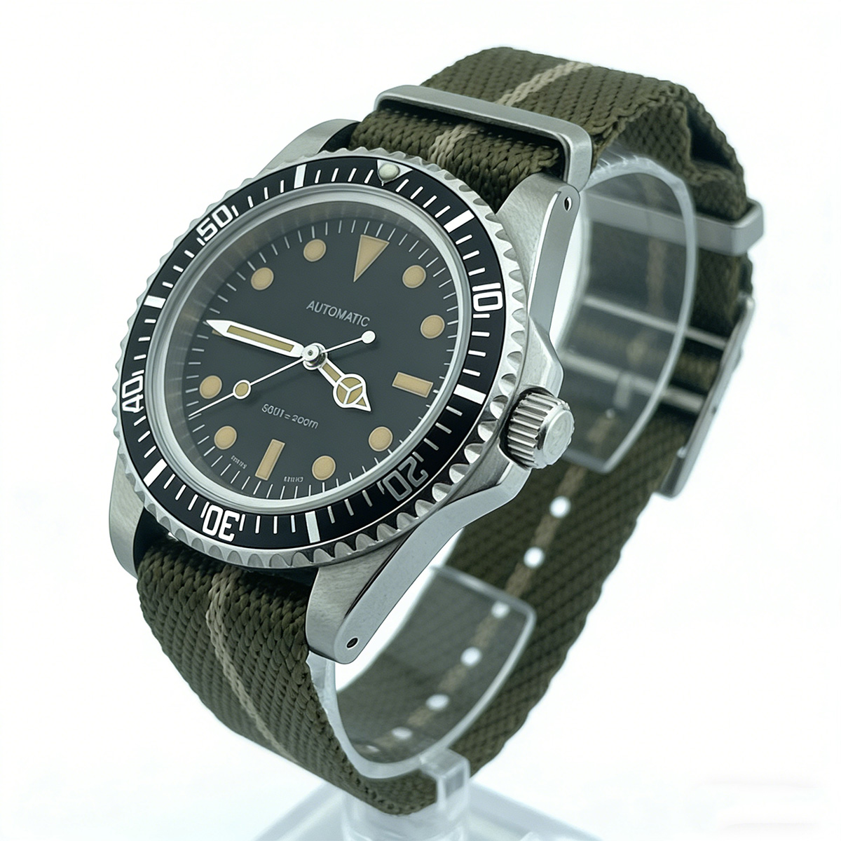 นาฬิกาดำน้ำเรโทรขนาด 39.5 มม.  - Tropic Strap Vintage บทวิจารณ์และราคา