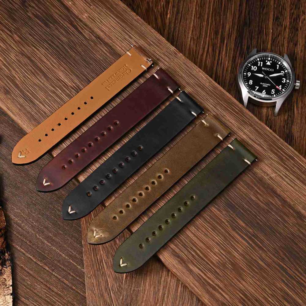 Wocci สายนาฬิกาหนังเคลือบแว็กซ - Leather Strap Quick Release บทวิจารณ์และราคา