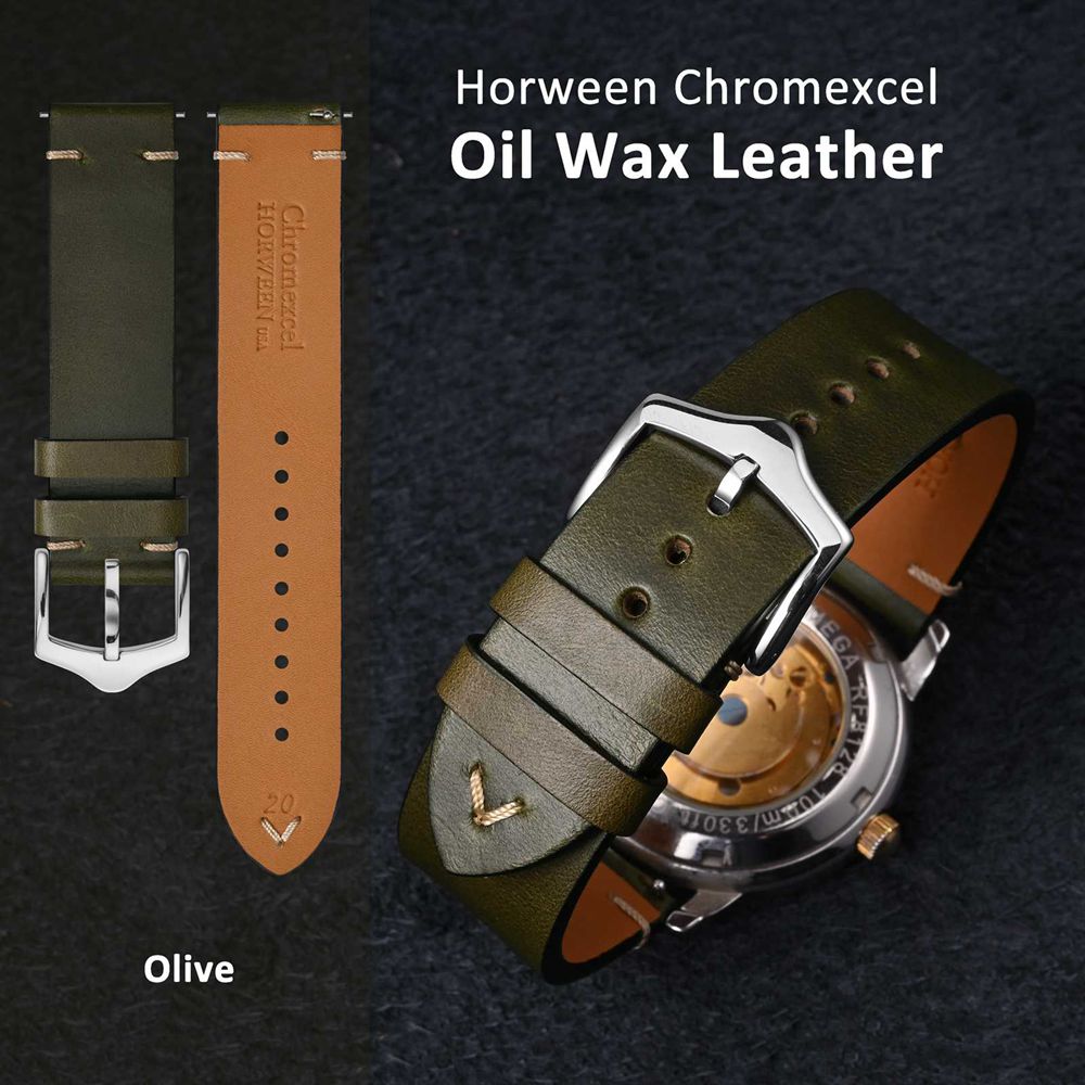 Wocci สายนาฬิกาหนังเคลือบแว็กซ - Leather Strap Quick Release บทวิจารณ์และราคา