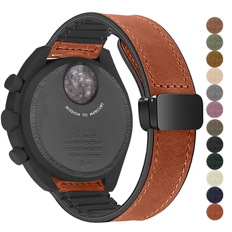 20 มม.สายนาฬิกาหนังซิลิโคนสําห - Omega Watch Constellation บทวิจารณ์และราคา
