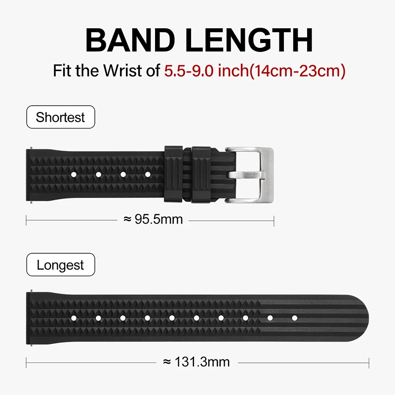 Militado วาฟเฟิลยางขนาด20มม. ส - Nato Strap Nylon บทวิจารณ์และราคา